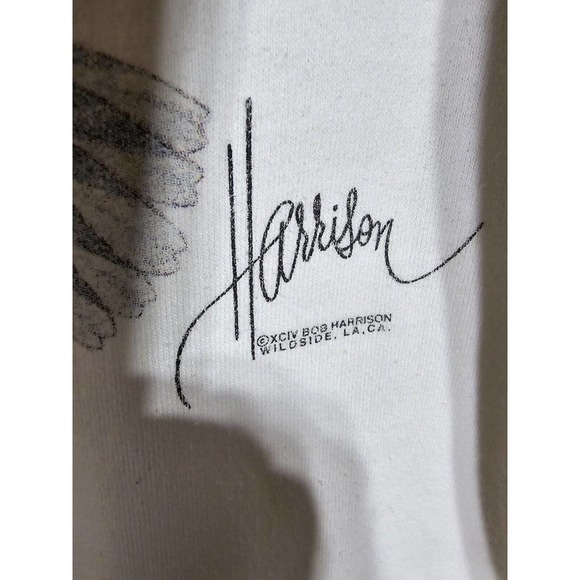 1994 Hanes Heavyweight Comfort Blend EAGLE Bob Harrison Sweatshirt‎ Adult Small - Picture 6 of 15